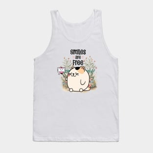 Smiles cat are free Tank Top